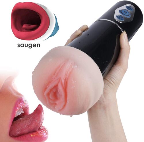 Automatic Male Masturbation Cup for Oral Blow Job
